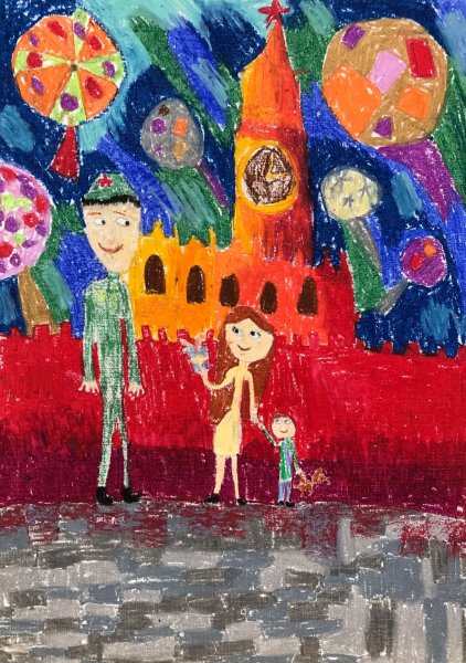 "Память о Дне Победы", Вильданова Полина, 9 лет