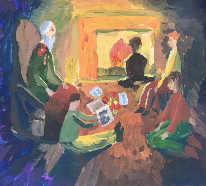 "Рассказы о Победе", Птлявская Дарья, 11 лет лет