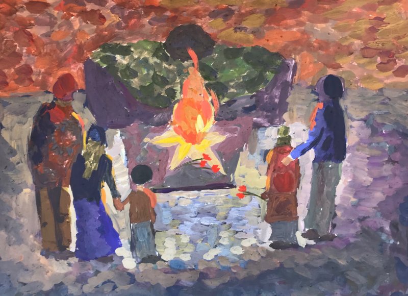 "Память порибшим", Разумова Рада, 11 лет лет