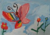 Еремеева Анна, 6 лет «Бабочка». Преподаватель Курякова Е.А.