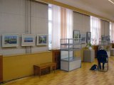 На выставке