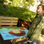 Грибной столик