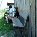 На пленэре в Б. Балчуге