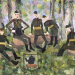 "Льётся песня фронтовая", Кулешова Анна, 12 лет лет
