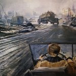 "«Фронтовая дорога», 1944", Юрий Пименов